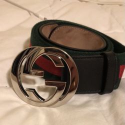 Gucci Belt Red/green