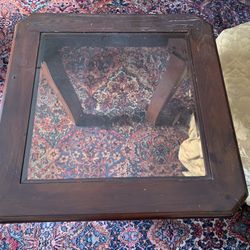 Set Of Solid Wood Coffee Table For Sale