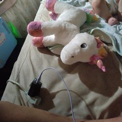 Unicorn Squeaky Plush Stuffed Animal For Girls