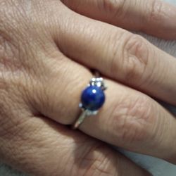 Lapis Lazuli Rotator Fidget Ring