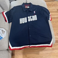 Vintage Houston Rockets Warm Up Jacket