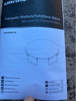Trampoline Rain Cover Weather Cover