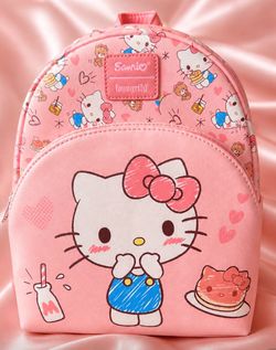 Hello Kitty, pink lounge fly