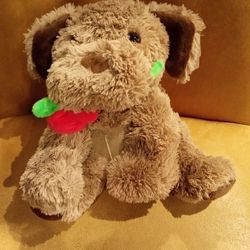 Coco The Love Pup Russell Stover Plush Brown Dog