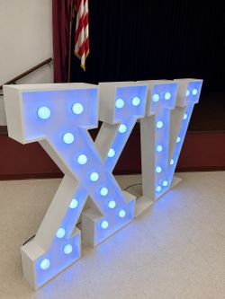 Marquee Letters And Numbers