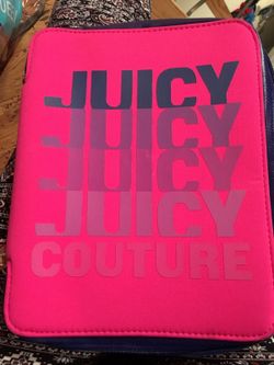 Juicy Couture iPad case