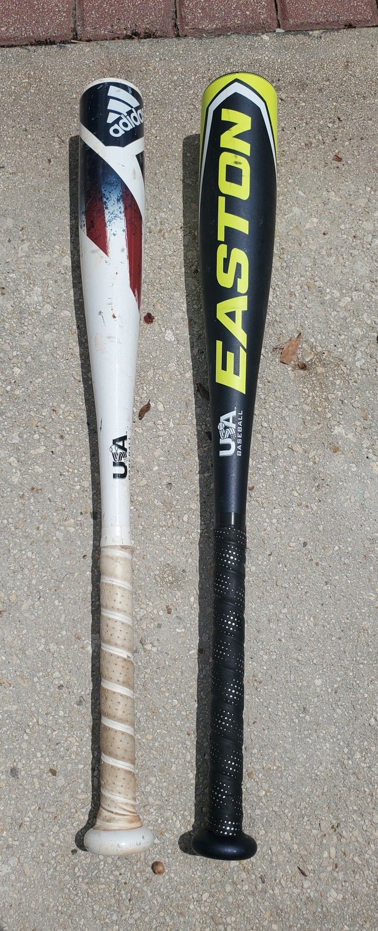 2 Tee Ball Bats 24" 14oz