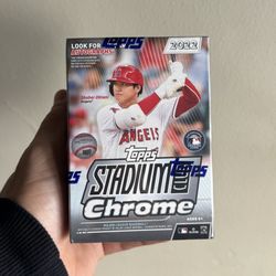2022 topps stadium club chrome blaster box