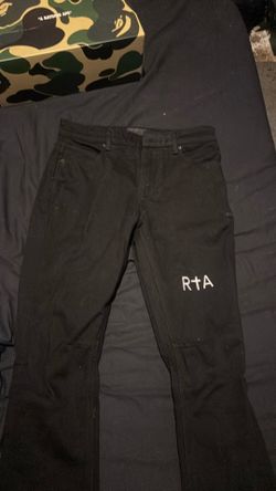 rta skinny jeans black size 29