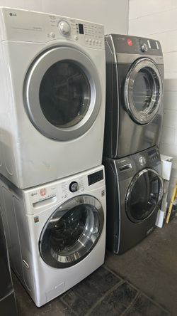 WASHER AND DRYER DELIVERY FREE 4 Months Warranty 4 Meses De Garantía 