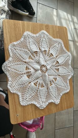 Crochet doilies set of 3
