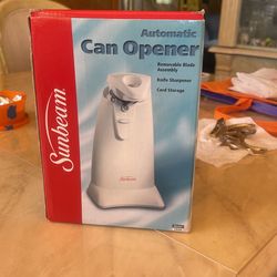 Sunbeam Automatic Can Opener