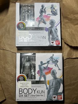 * SH FIguuarts/Ban Day Body DX Set (Kun & Chan) Grey