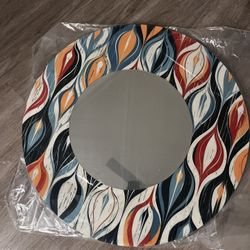 Mid Century Colorful mirror