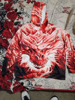 Dragon sweat suit outfit