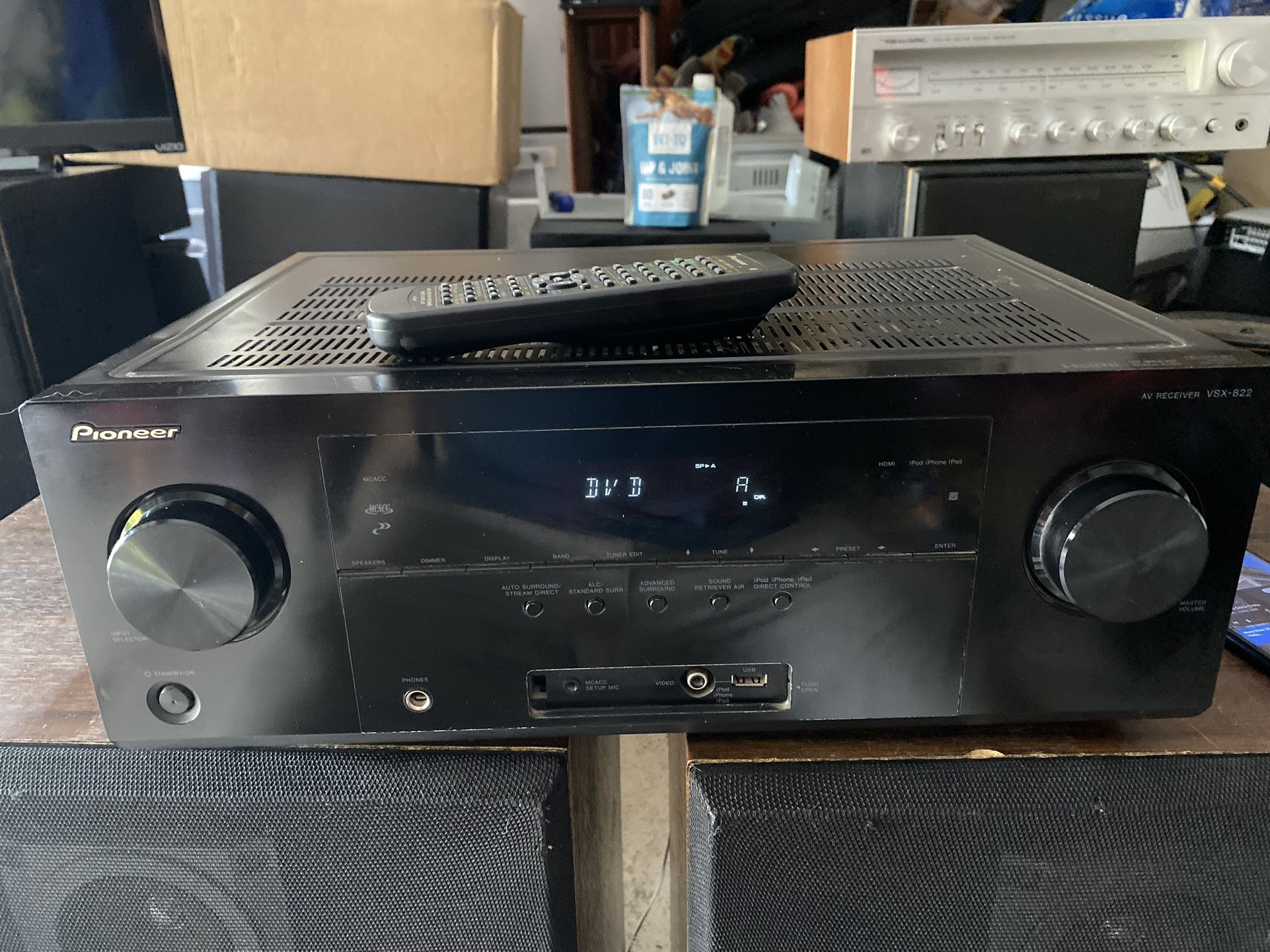 Music System Pioneer Receiver Home Stereo Receiver Pioneer With Remote 450 Watts Receiver MAKE AN OFFER!