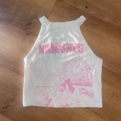American Eagle Ramones Crop