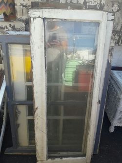 Old antique windows