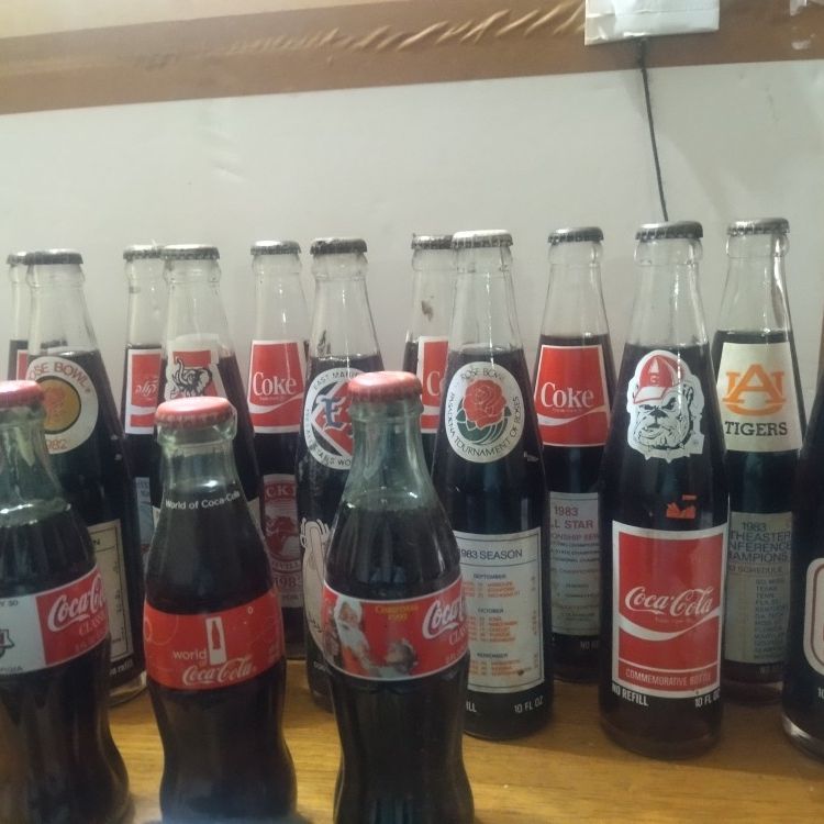 Atlanta Falcons 1998 NFC Championship coke bottles for Sale in Carrollton,  GA - OfferUp