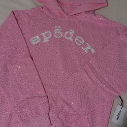 Sp5der VVS Hoodie Pink