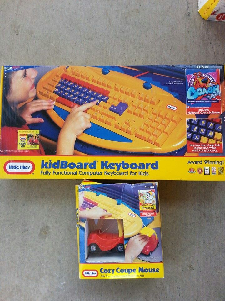 Little Tikes Kidboard Keyboard & Cozy Coupe Mouse