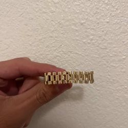 10k Double Finger Ring