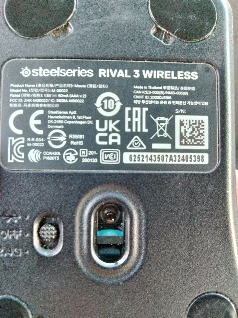 Steel series Rival 3