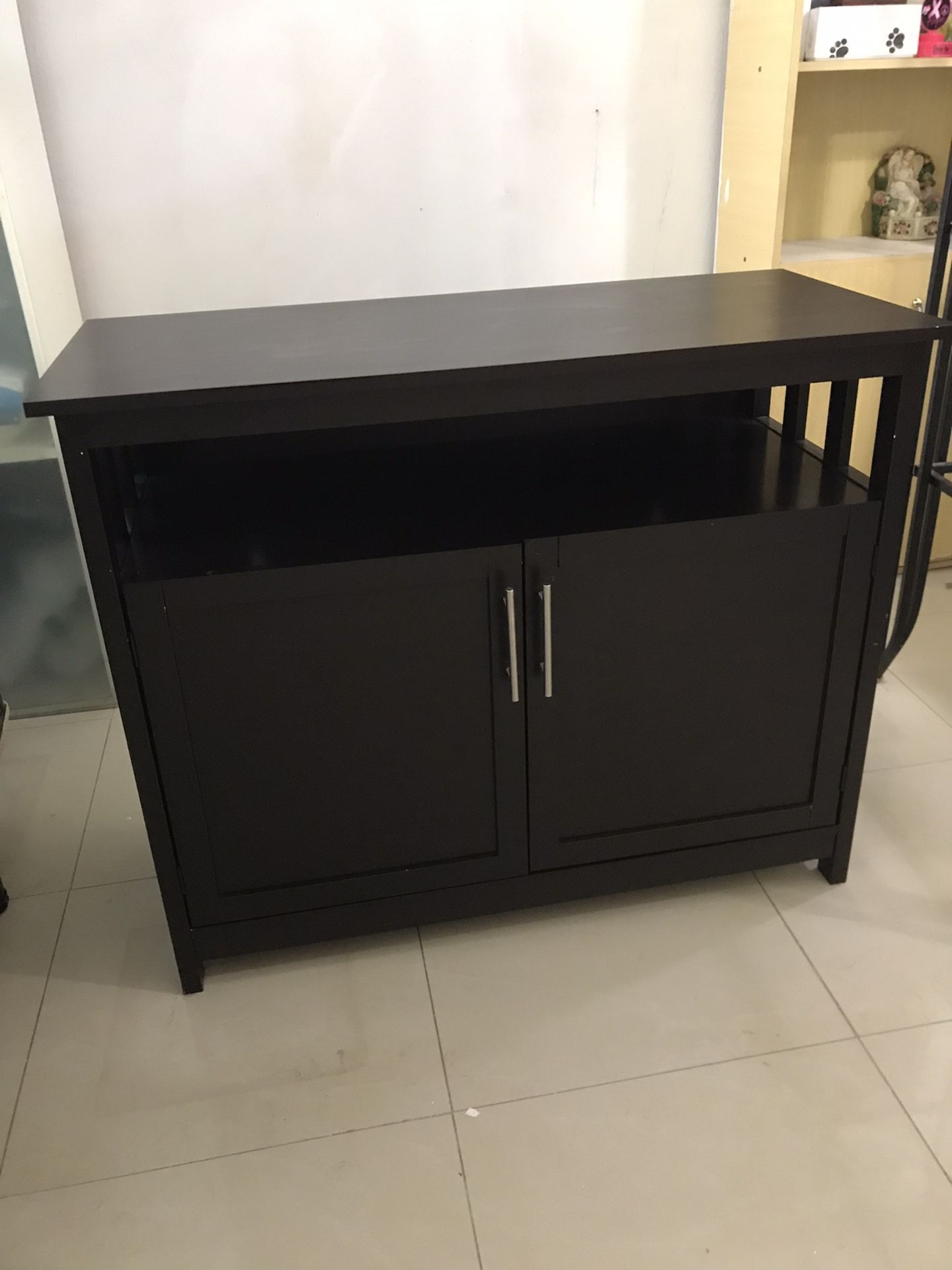 TV Stand, Medium, Black