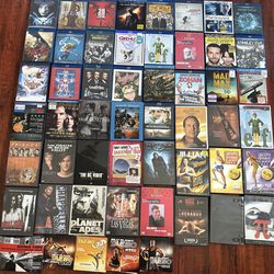 Bluray + DVD Movie Collection 