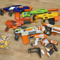 Nerf Gun Toy Lot