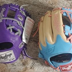 Rawlings Heart Of The Hide Gloves For Sale. Both Are 11. 5 Inch. Selling For 150 Ea. They Retail For $329