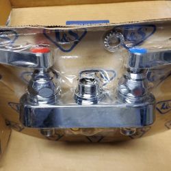 T&S Brass workboard faucet. 