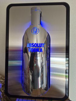 Absolut vodka neon sign