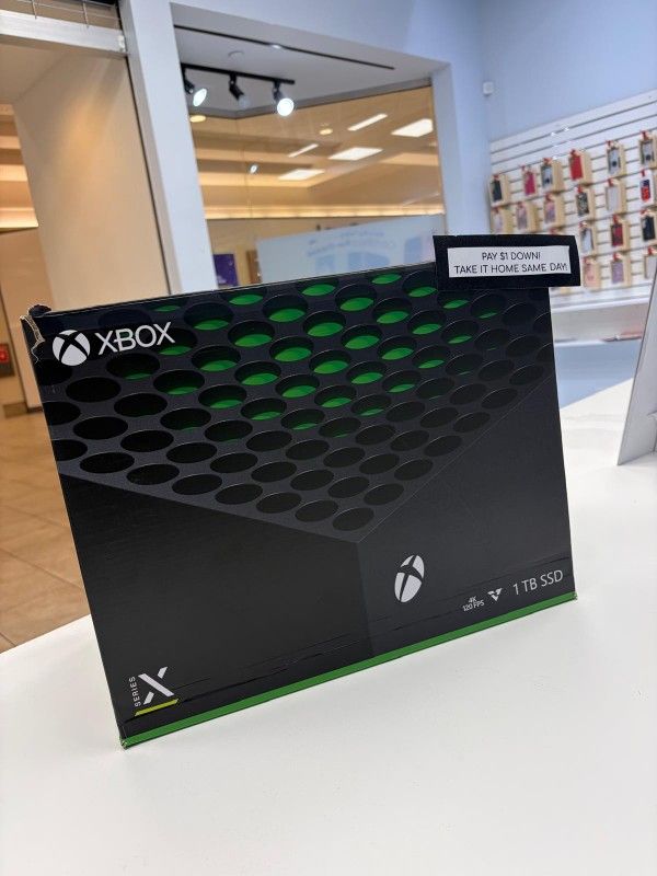 Xbox Series X Gaming Console New - Pay $1 DOWN AVAILABLE - NO CREDIT NEEDED