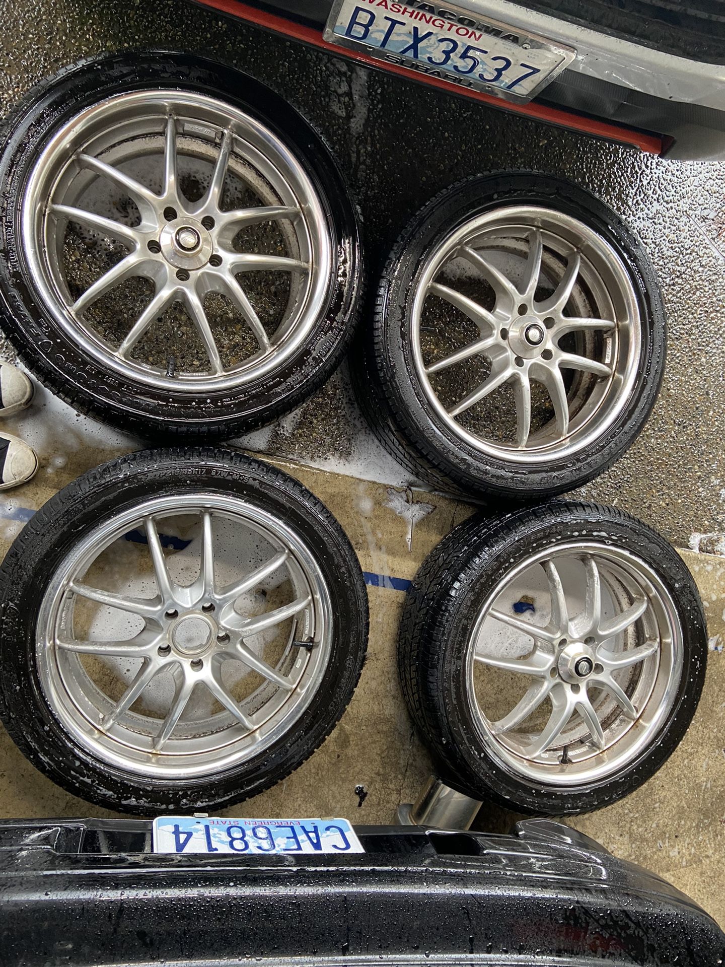 Work Meister S2R Wheels 5x100 17x7 +48