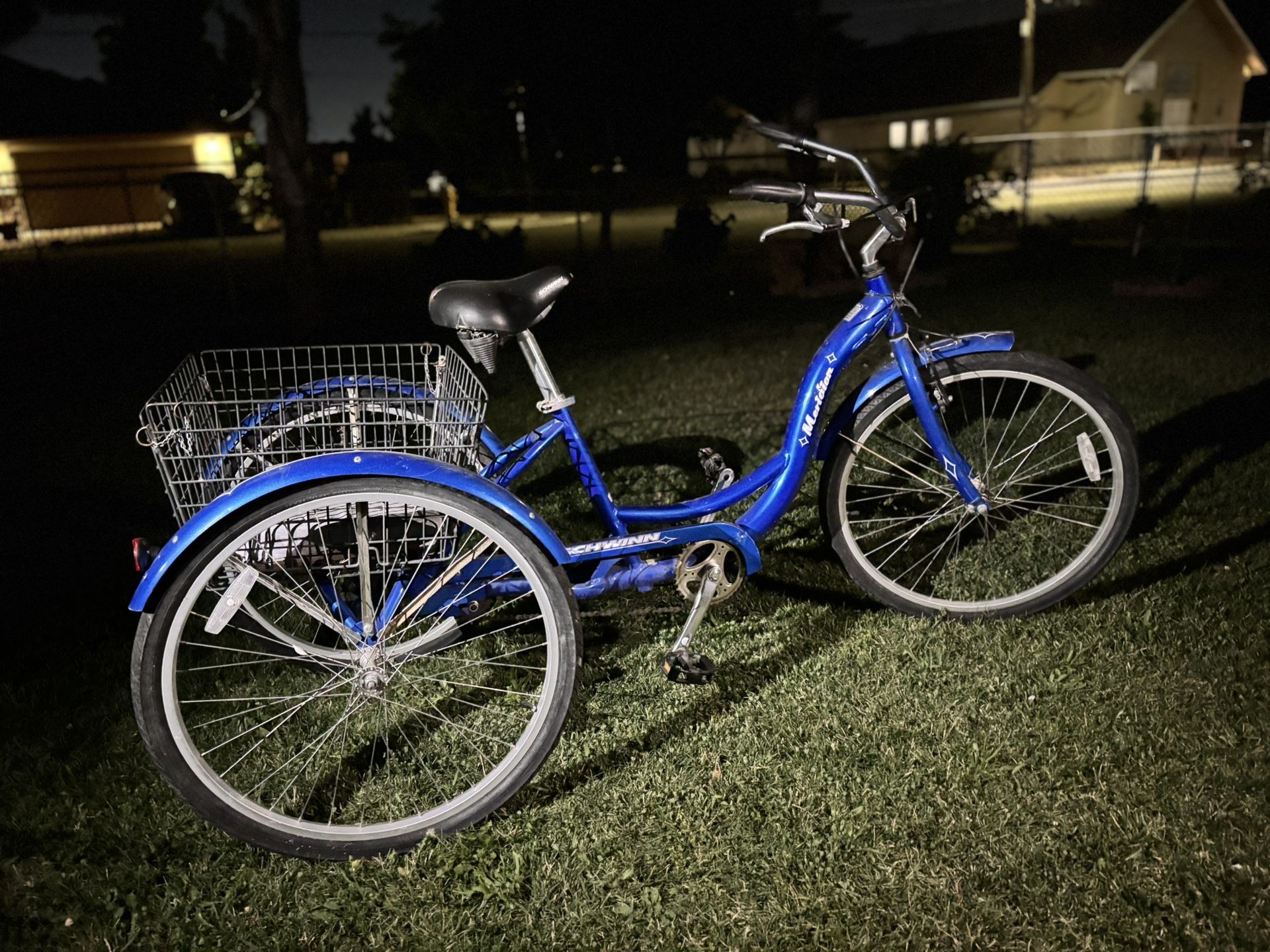 Schwinn Meridian Adult Tricycle, 26 -Inch Wheel, Blue