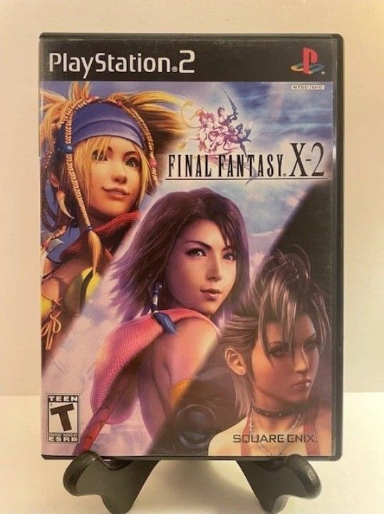 Final Fantasy X-2 (PlayStation 2, PS2, 2007) Complete w/ Man CIB