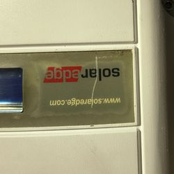 Caja control y baterias nuevas para panales solares