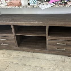 Brown Tv Stand/entertainment Center MOVING SALE! 