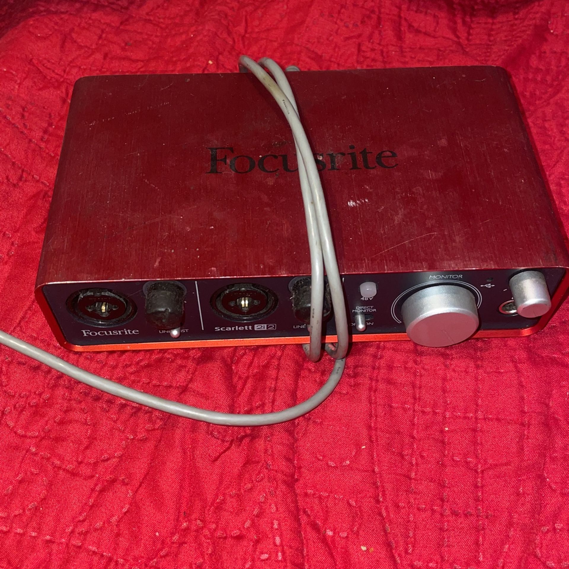 Scarlett 2i2 Interface