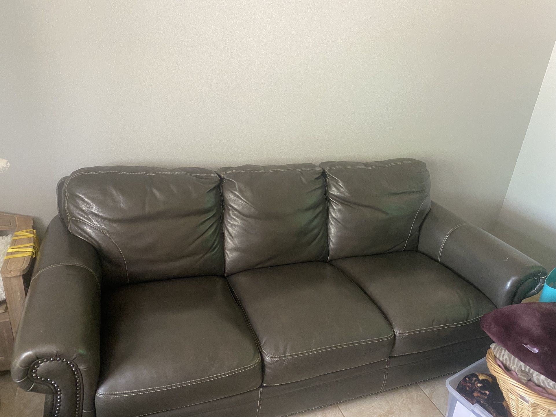 Leather Sofa
