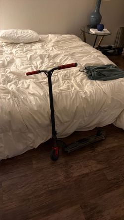 Pro Stunt Kick Scooter Black and Red used
