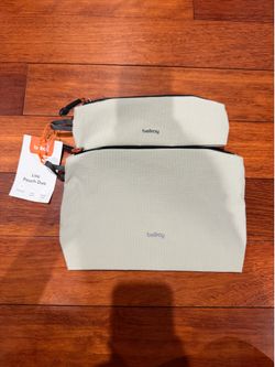 Bellroy Lite Pouch Duo Ash NWT