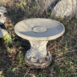 Stone Birdbath 