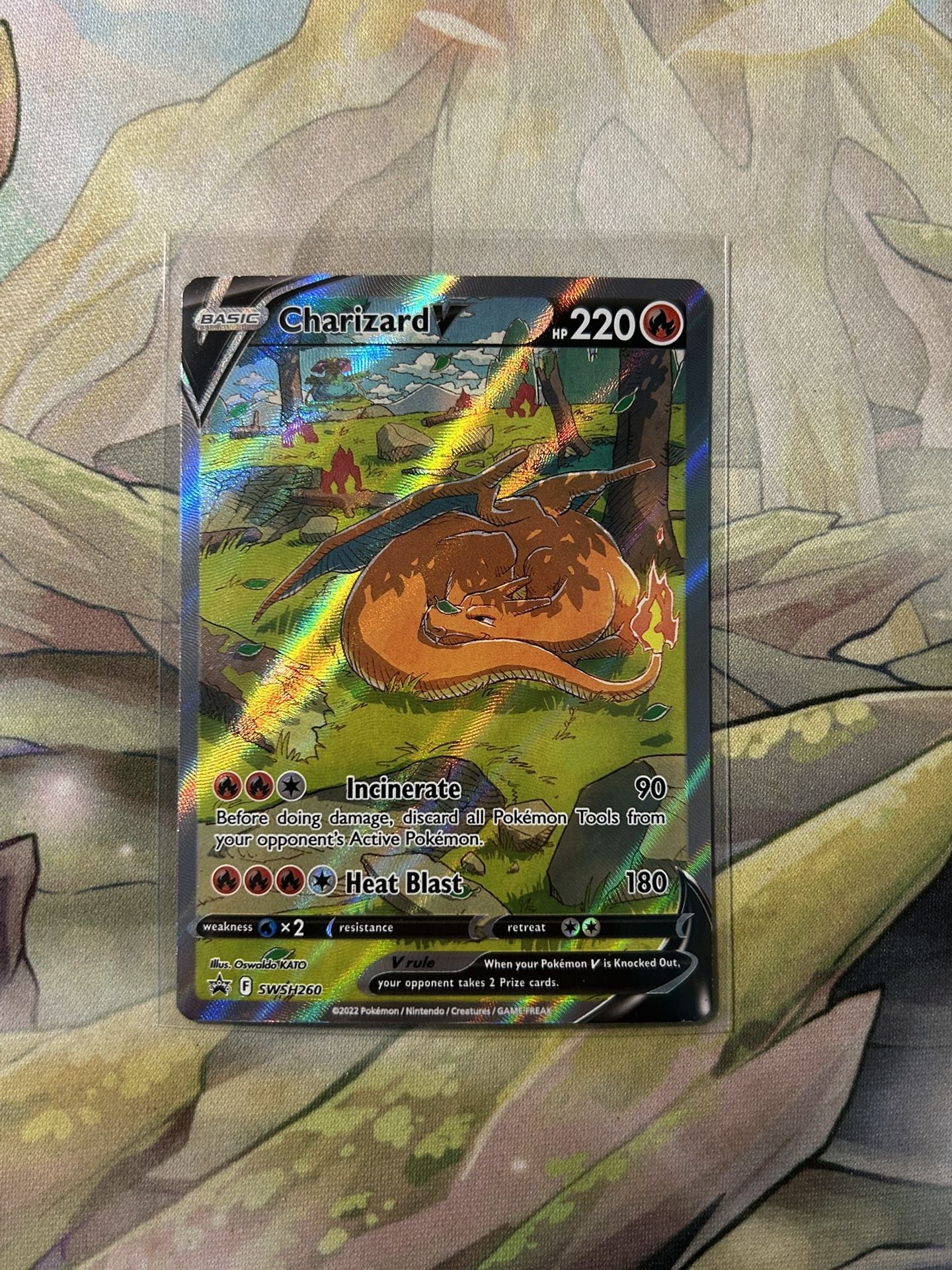 Pokemon Charizard V Promo Premium Collection UPC