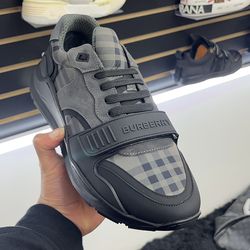 Black Burberry Trainers