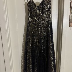 Beautiful Black Dress In Excellent Condition Size 6