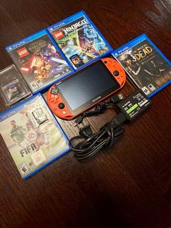 Sony PS Vita Bundle with Games and Charger