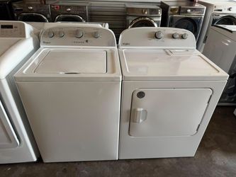 Washer And Electric Dryer 🚚 FREE DELIVERY AND INSTALLATION 👀