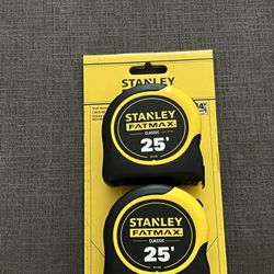 STANLEY -  25’ FATMAX Tape Measure 